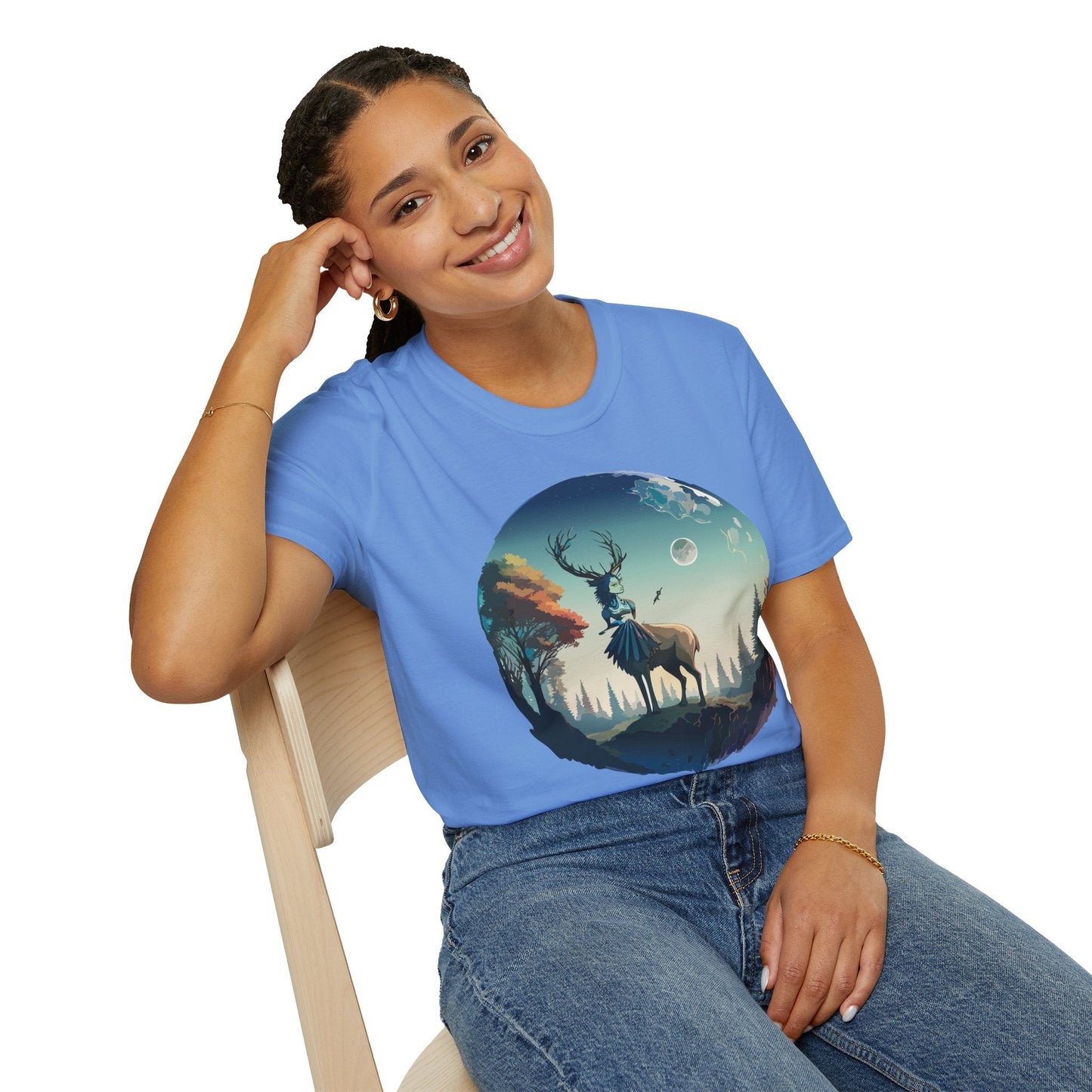 Womens Graphic T Shirts Art Design Tee Gildan Softstyle 64000 100 Percent Ring Spun Cotton Unisex