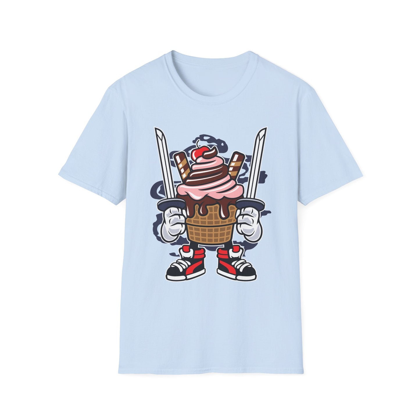Cartoon T Shirt Unisex Animation Tee Funny Tee Gildan Softstyle 64000 Ring Spun Cotton 99