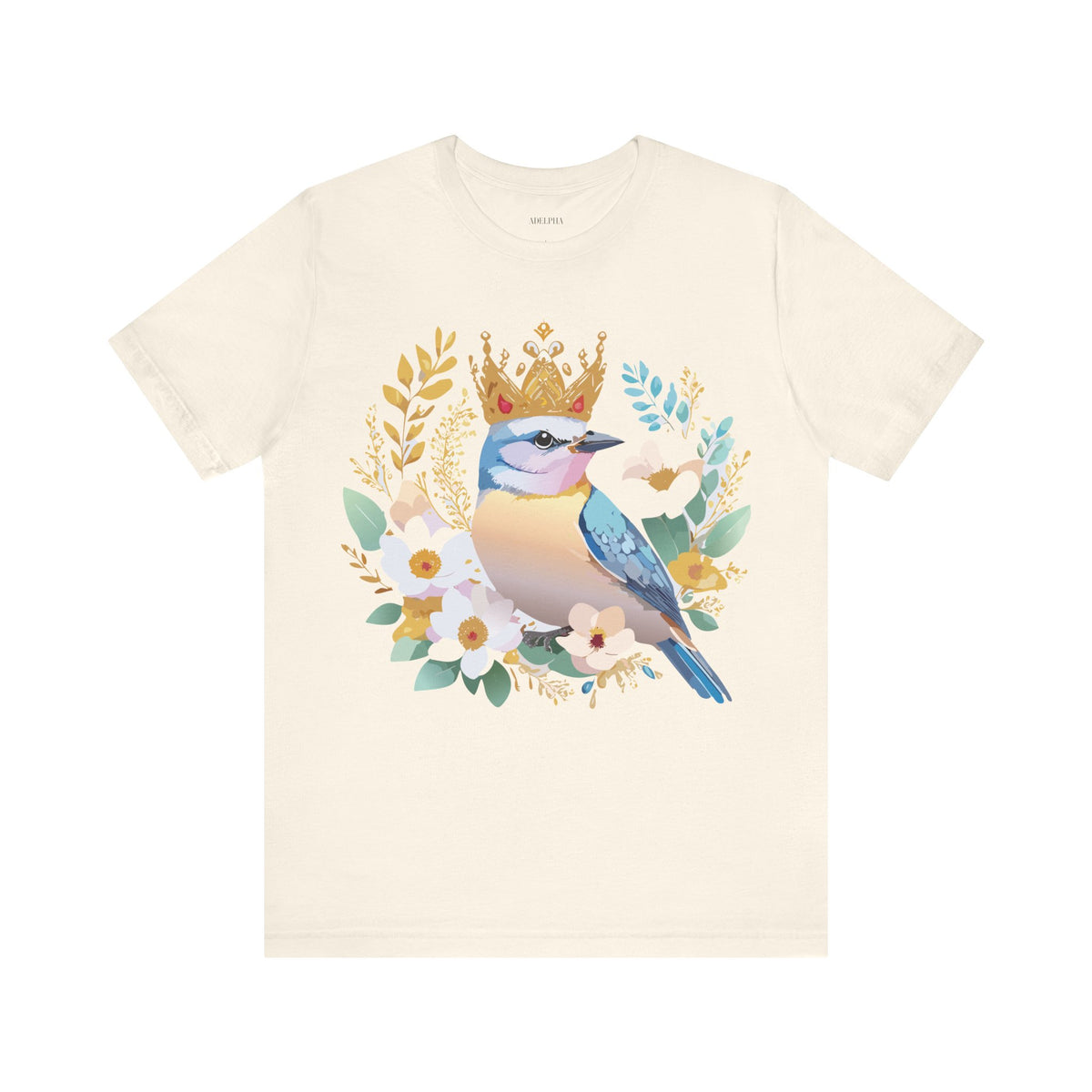 Medallion Graphic Unisex Cotton Bella+Canvas Tee with Art Design d43