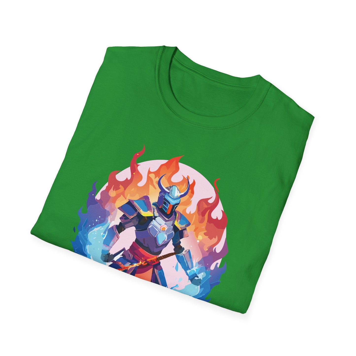 Samurai Shirt Unisex Gildan Softstyle 64000 Tee 100 Percent Cotton Comfortable Tee