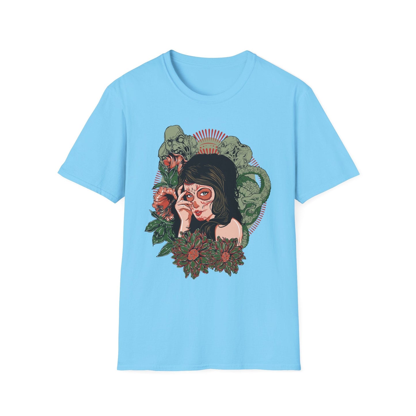 Art Design Graphic Tee Shirt Unisex Softstyle Cotton Art Shirt for Graphic Lovers