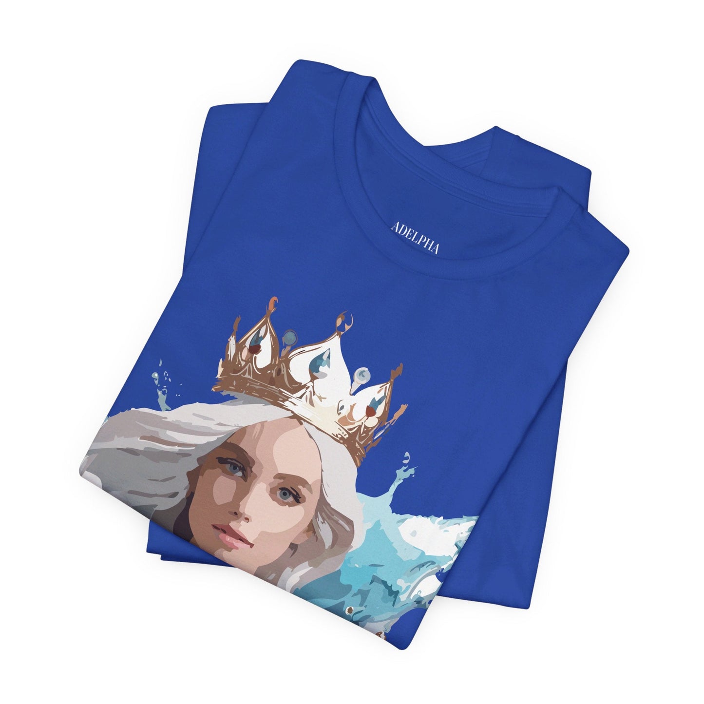 Queen Graphic T Shirt Unisex Jersey Short Sleeve Tee With Vintage Inspired Artwork Adelpha