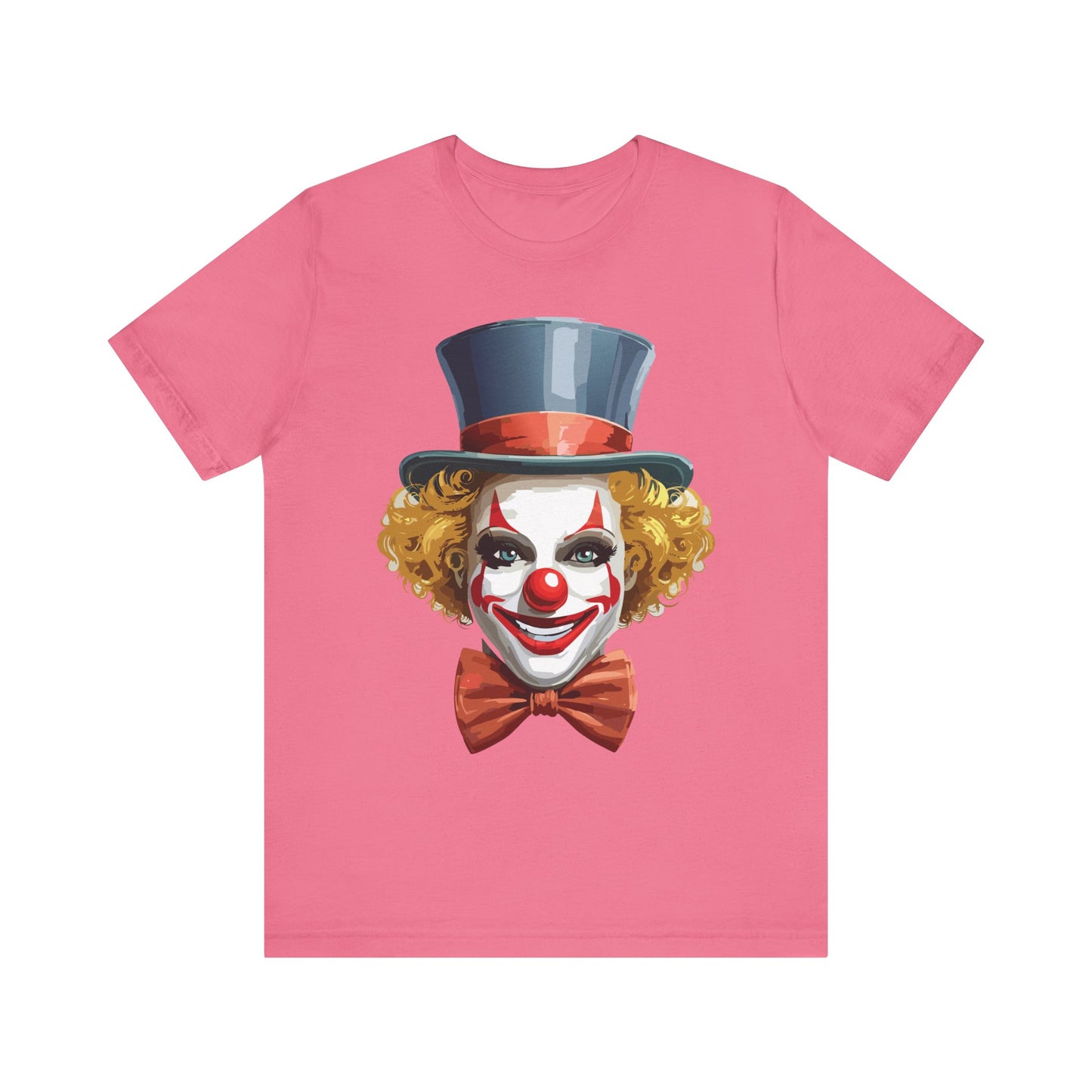 Clown Shirt, Funny Shirt, T-Shirt with Clown, Funny Art Design Tee, Circus Tees, Circus T-Shirt, Unisex Humor Wear 11