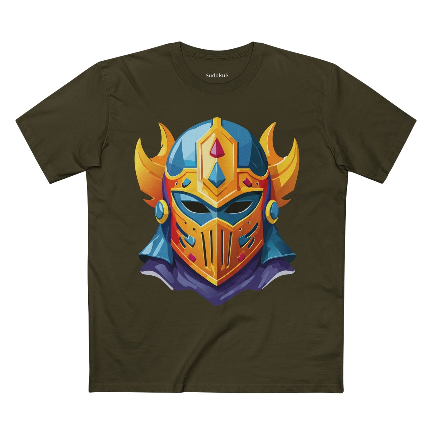 Mask Graphic Unisex 100 Cotton Staple Tee 15