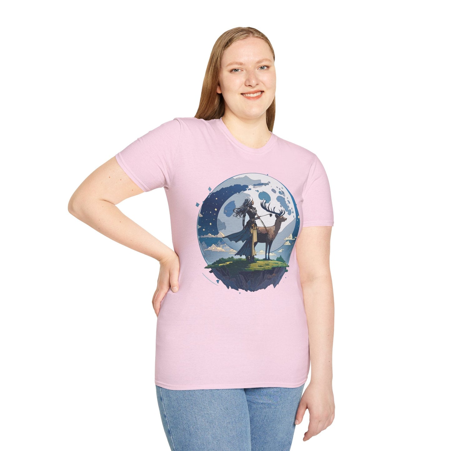 Women Graphic T Shirts Art Design Shirt Unisex Softstyle Gildan 64000 Tee Cotton Everyday Comfort