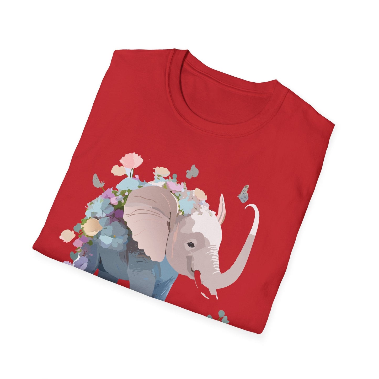 Elephant T Shirt Unisex Softstyle 64000 Elephant Tee Premium Comfort Everyday Wear