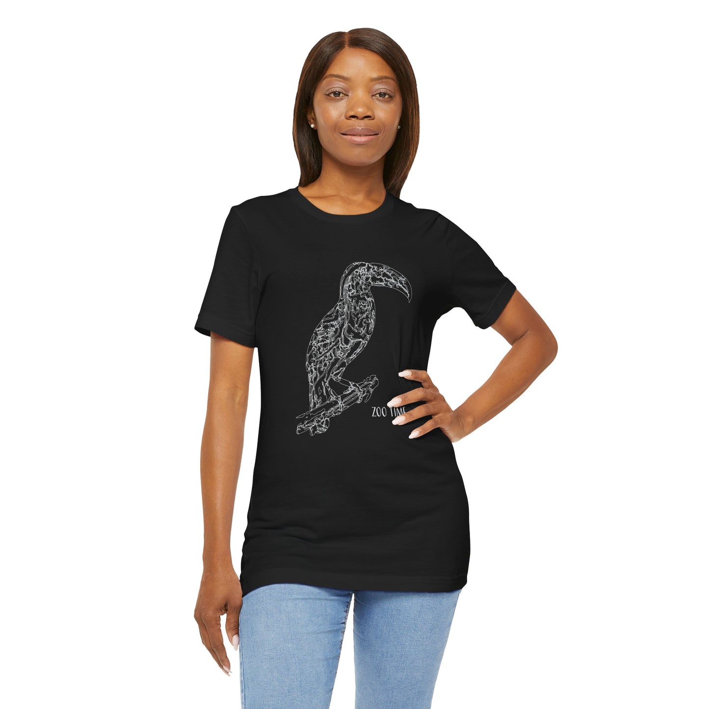 Unisex Tee Shirt with animals Print