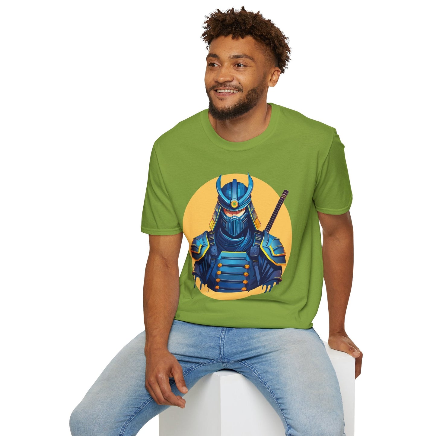 Samurai Shirt Unisex Softstyle T Shirt 100 Percent Ring Spun Cotton Tee For Everyday Comfort