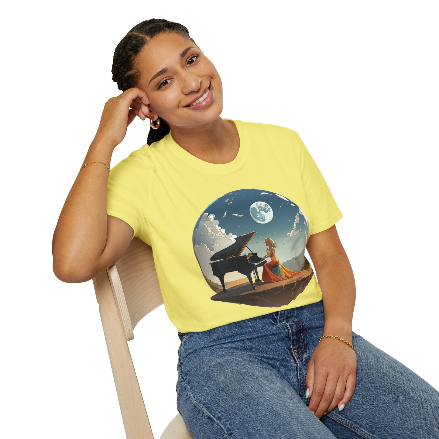 Womens Graphic T Shirts Art Design Shirt Gildan Softstyle 64000 Cotton Tee Unisex Comfort
