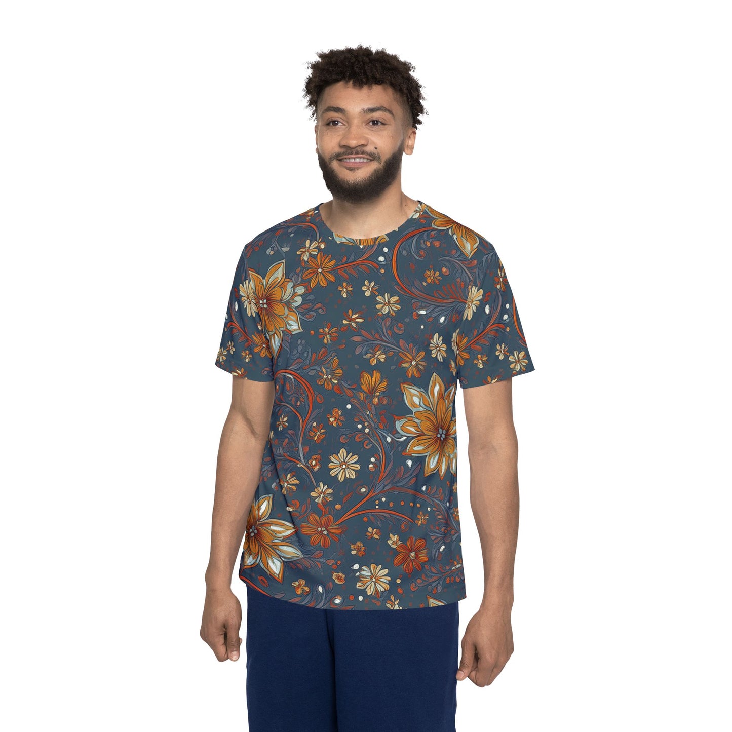 Unisex Floral Shirt, Floral Tee Shirt, Floral T-Shirt, T Shirt with Flowers 23