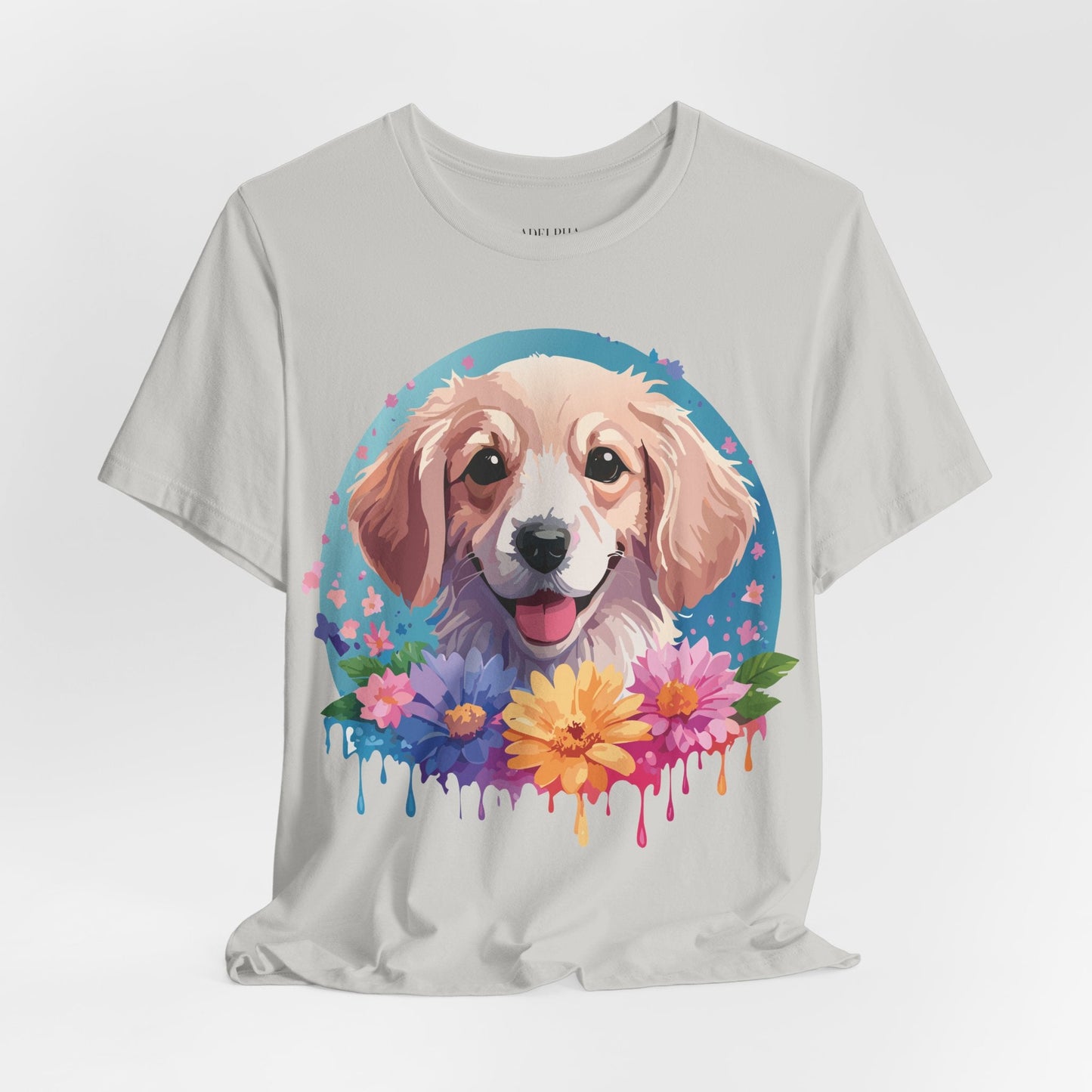 Dog Shirt Unisex Graphic Tee With Original Adelpha Artwork Jersey Short Sleeve Casual Look