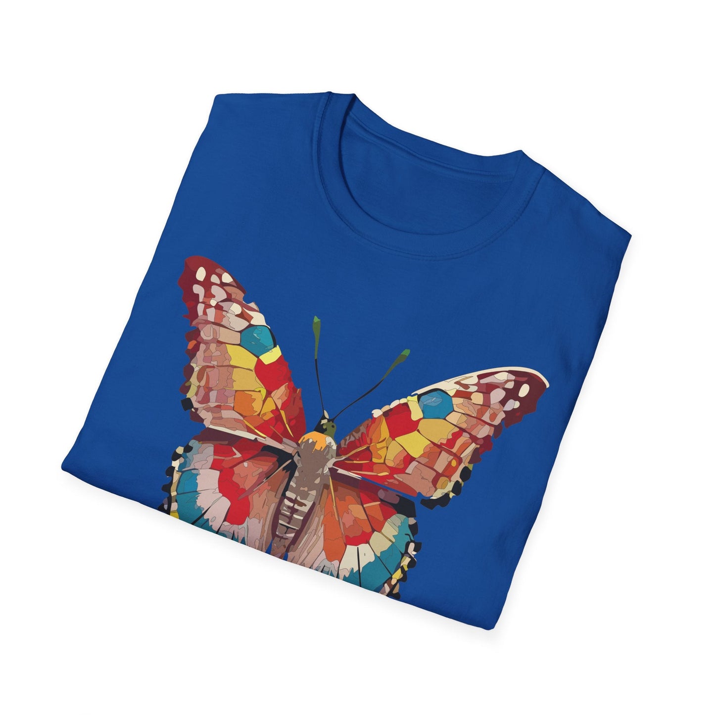 Butterfly Shirt Unisex Monarch Tee Softstyle 100 Percent Ring Spun Cotton Quality Gildan 64000