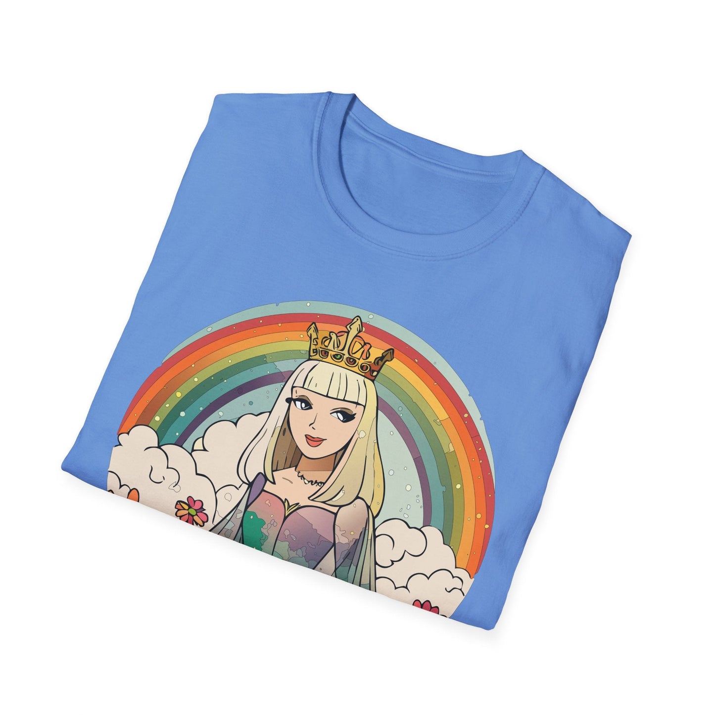 Womens Graphic T Shirt Art Design Tee Softstyle 100 Percent Ring Spun Cotton Comfort