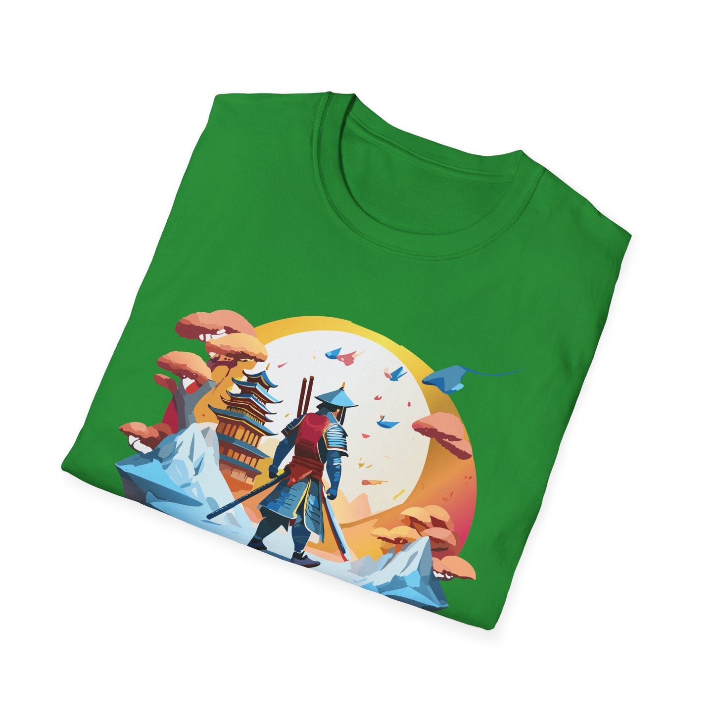 Samurai Shirt Unisex T Shirt Softstyle 64000 Gildan Tee For Everyday Comfort Durable Breathable