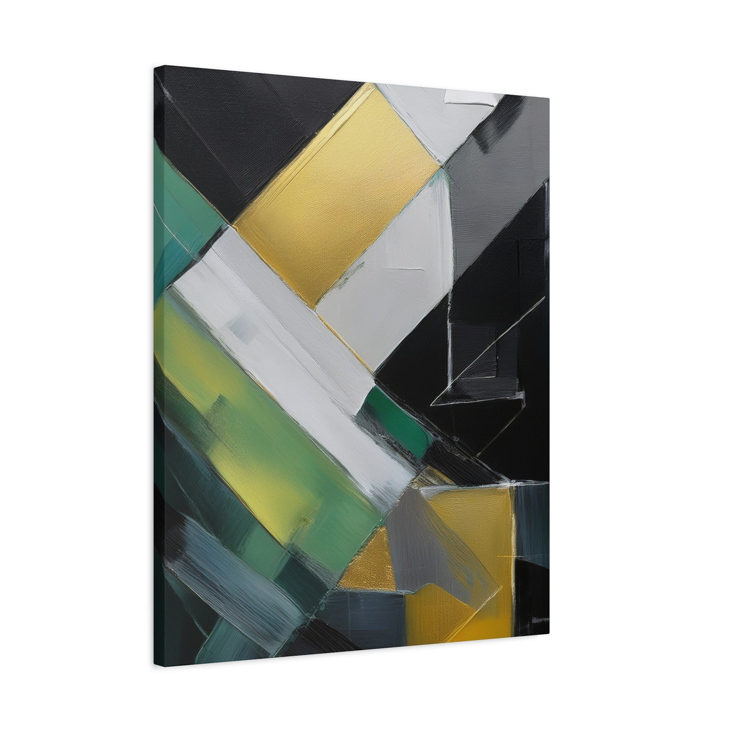 Abstract Geometric Painting Print Canvas 20x24,20x30,24x30 24x32,24x36,30x40 32x48,36x48,40x60 Pine-Wood Inner Frame ABS-78