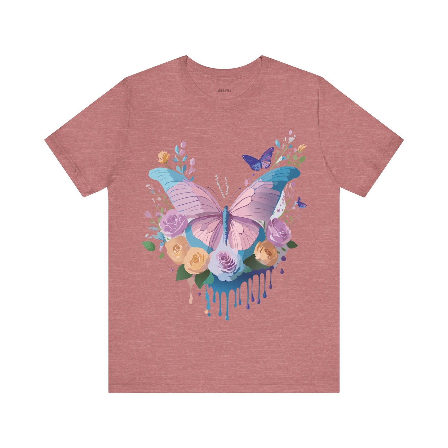 Butterfly Graphic Tee Unisex Jersey Short Sleeve Adelpha Artwork