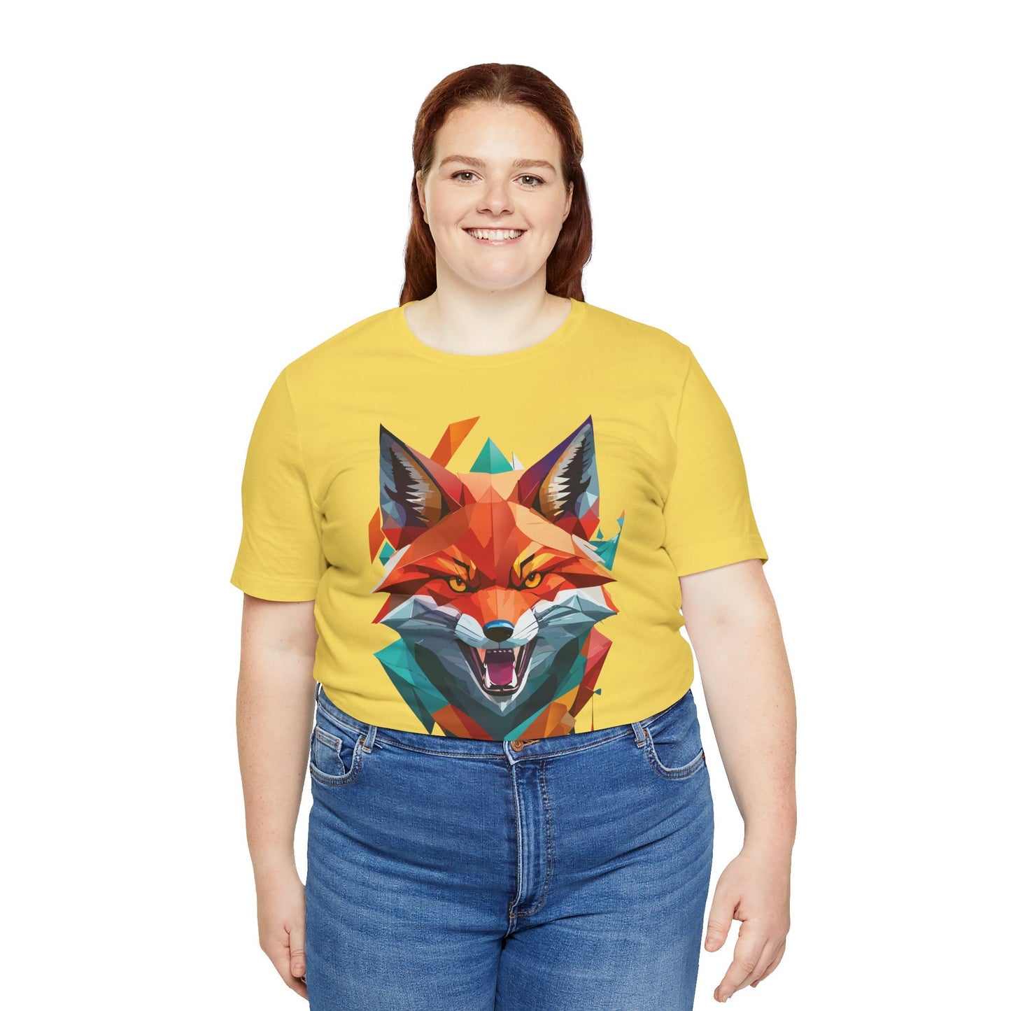 Unisex Animal Print Tee Shirt With Wild Animals Art Design For Men Women Soft Cotton