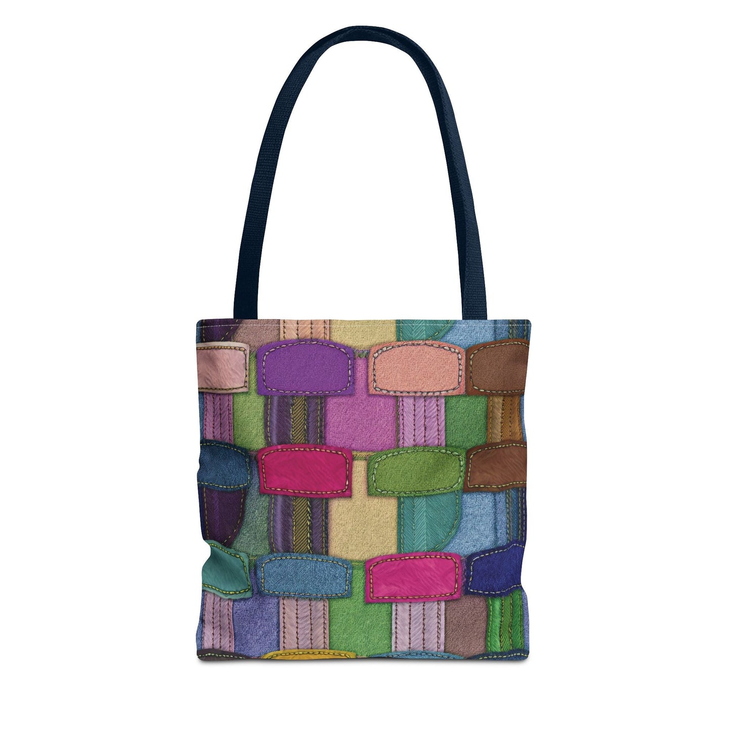 Denim Canvas Bag, Tote Bag Denim Printify