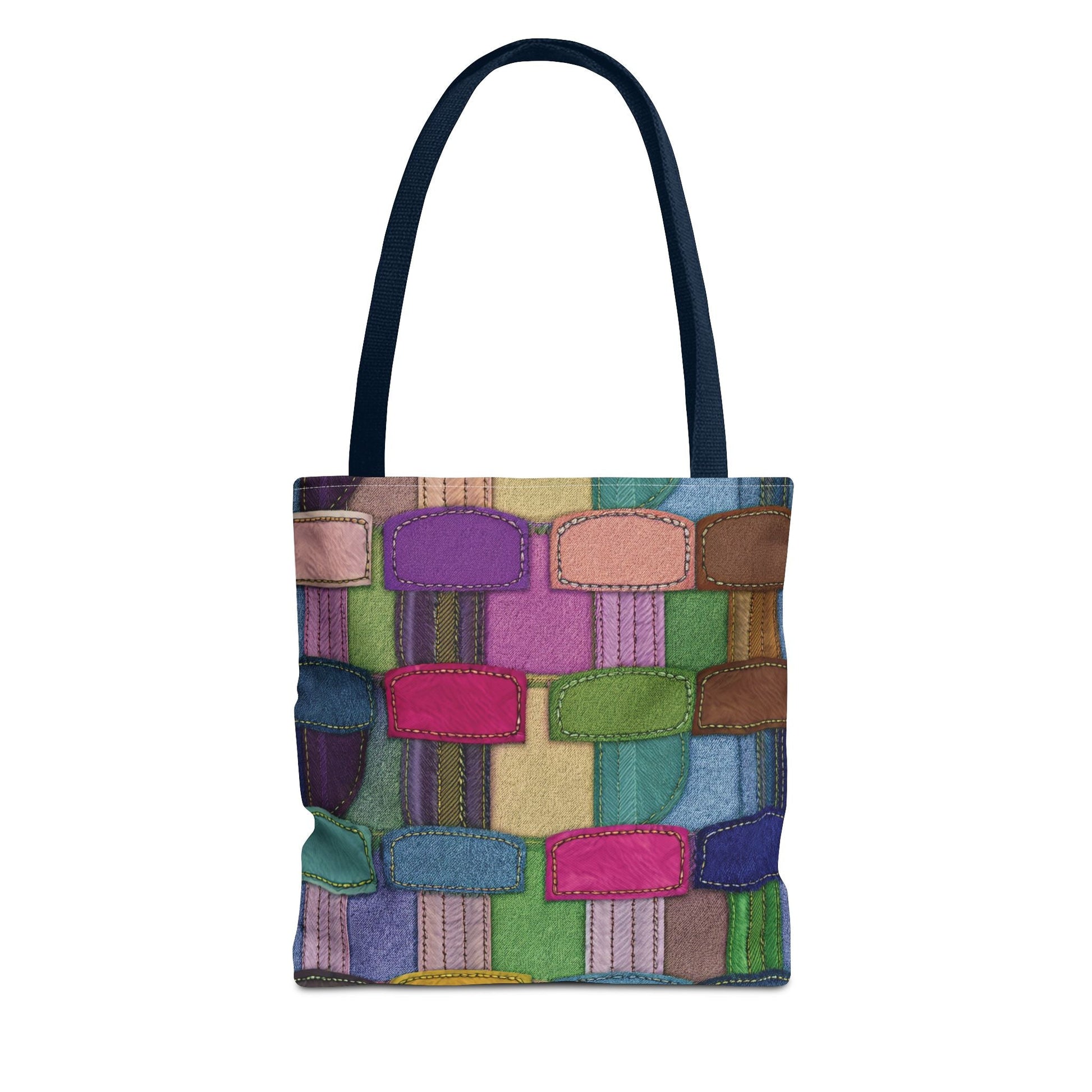 Denim Canvas Bag, Tote Bag Denim Printify