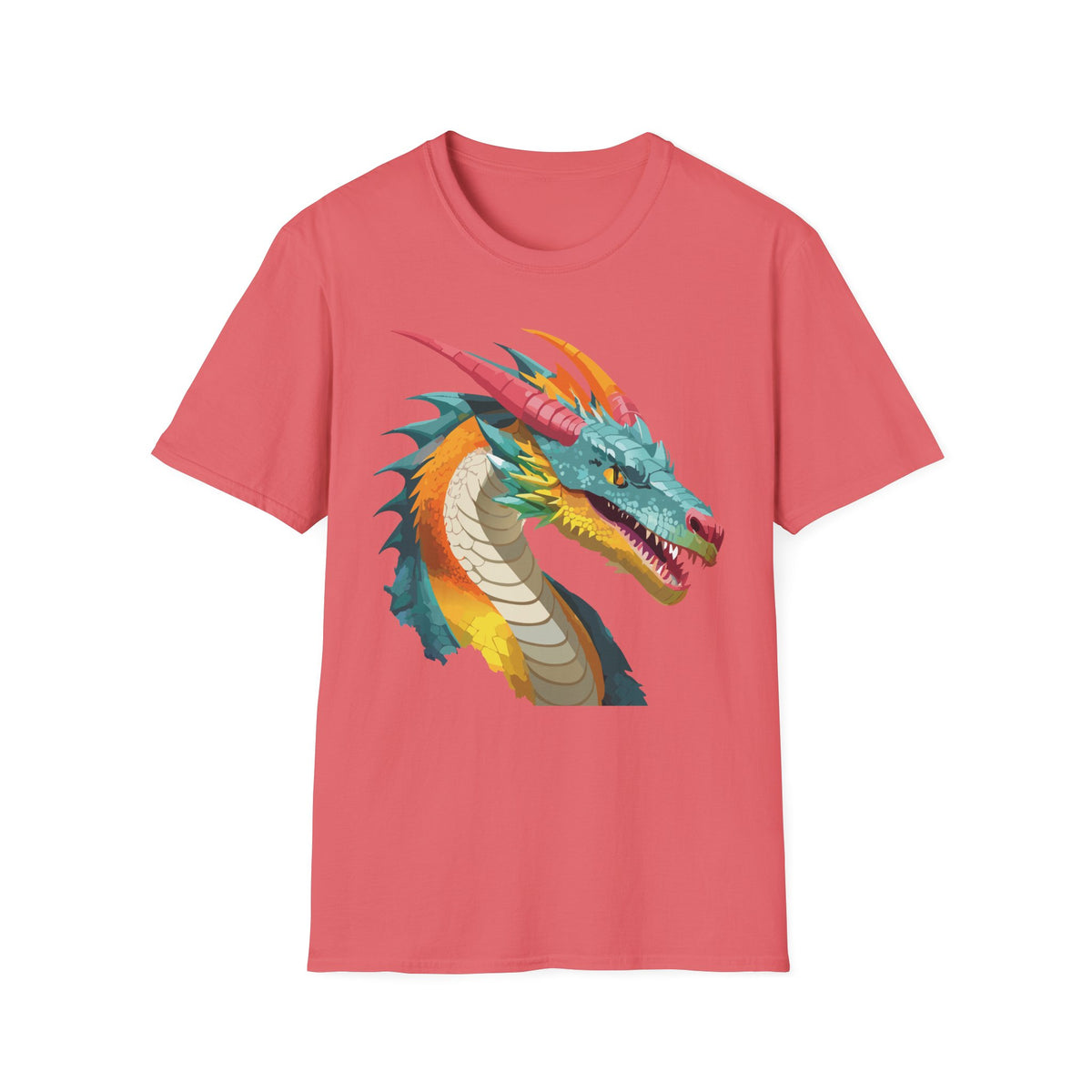 Dragon Graphic Tee Gildan Unisex 100 Cotton Tee Shirt with Animals m25