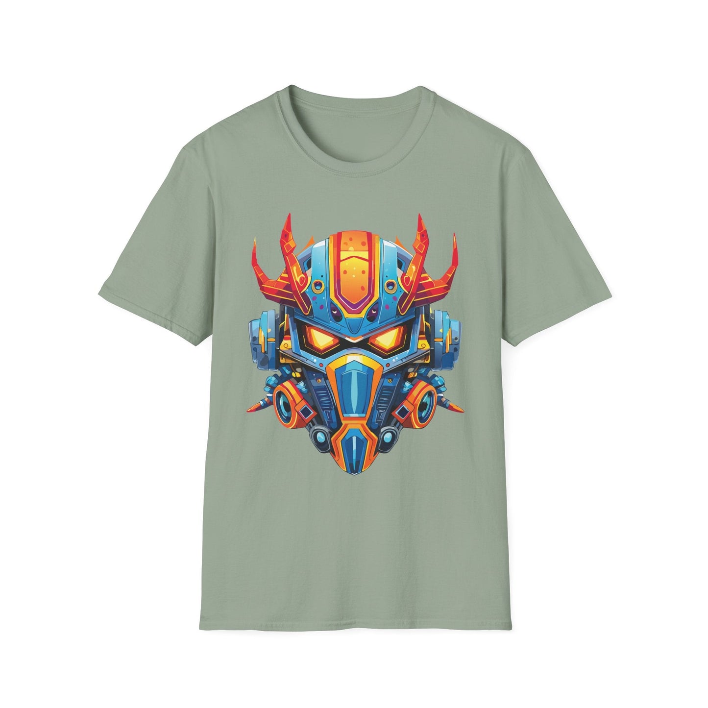 Cyborg Tee Unisex Robot And Terminator Shirt Gildan Softstyle 64000 Ring Spun Cotton