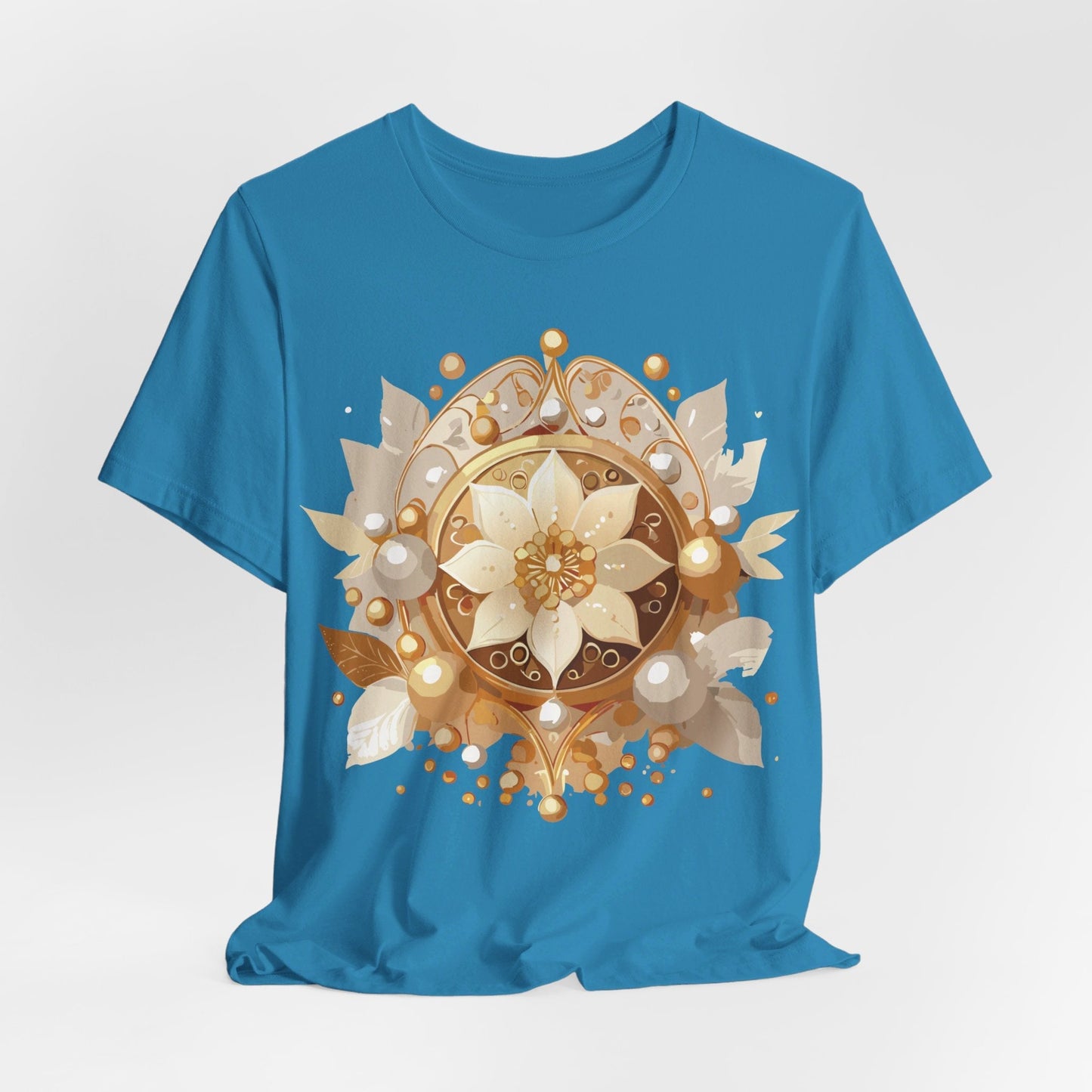 Jewelry Graphic Unisex 100 Cotton Vintage Treasure Art T-Shirt 47