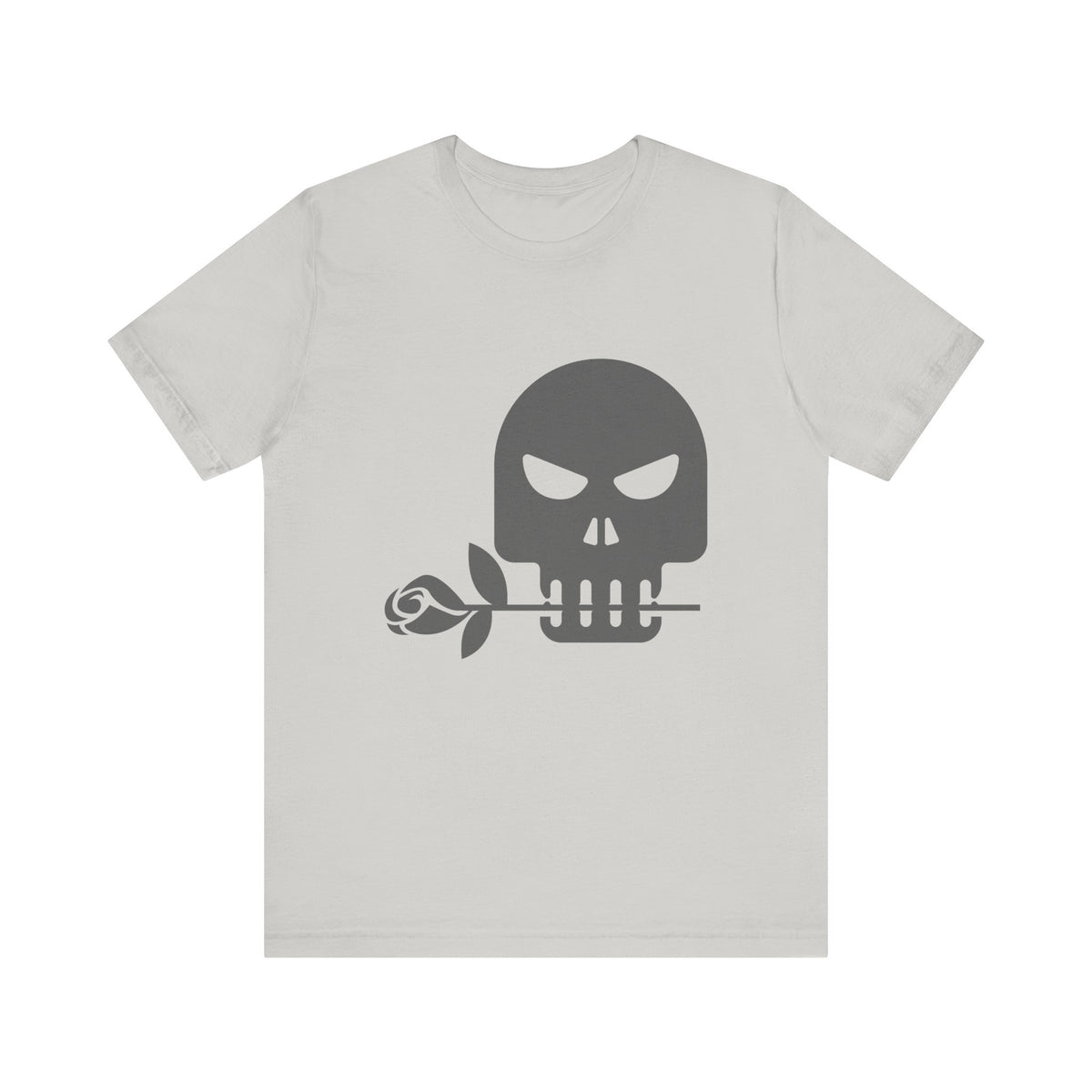 Camiseta unisex de algodón con calavera
