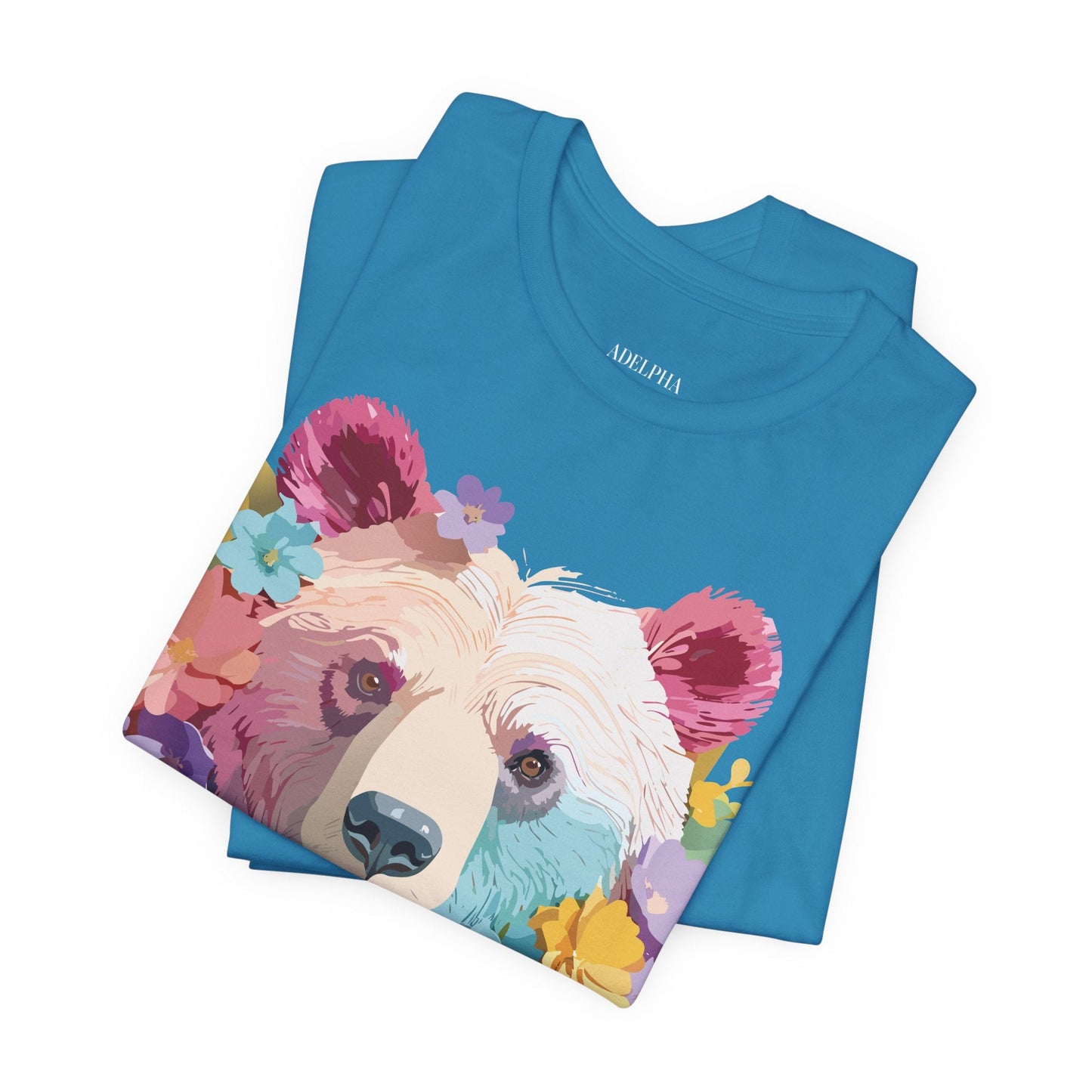 Bear Graphic T Shirt Unisex Adelpha Vintage Inspired Artwork Tee