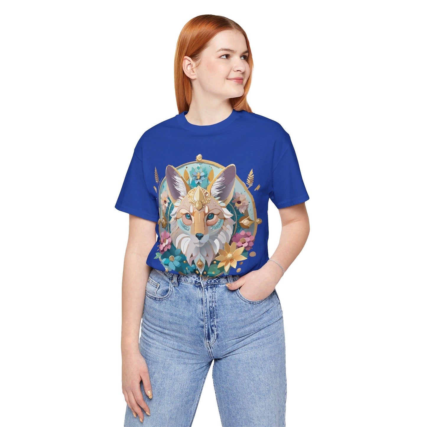 Adelpha Vintage Inspired Graphic Tee Medallion Art Unisex Short Sleeve Shirt Premium