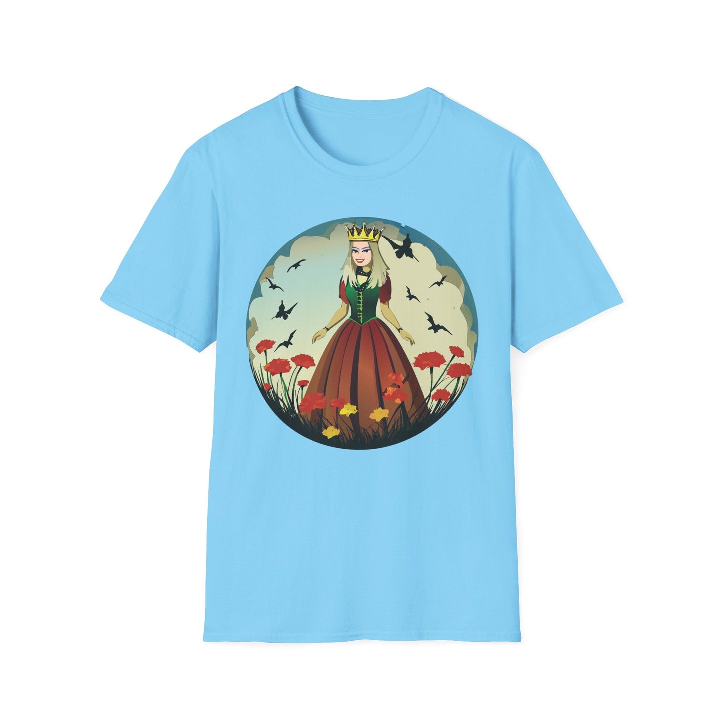 Womens Graphic T Shirts Art Design Tee Softstyle 64000 Unisex Short Sleeve Comfort