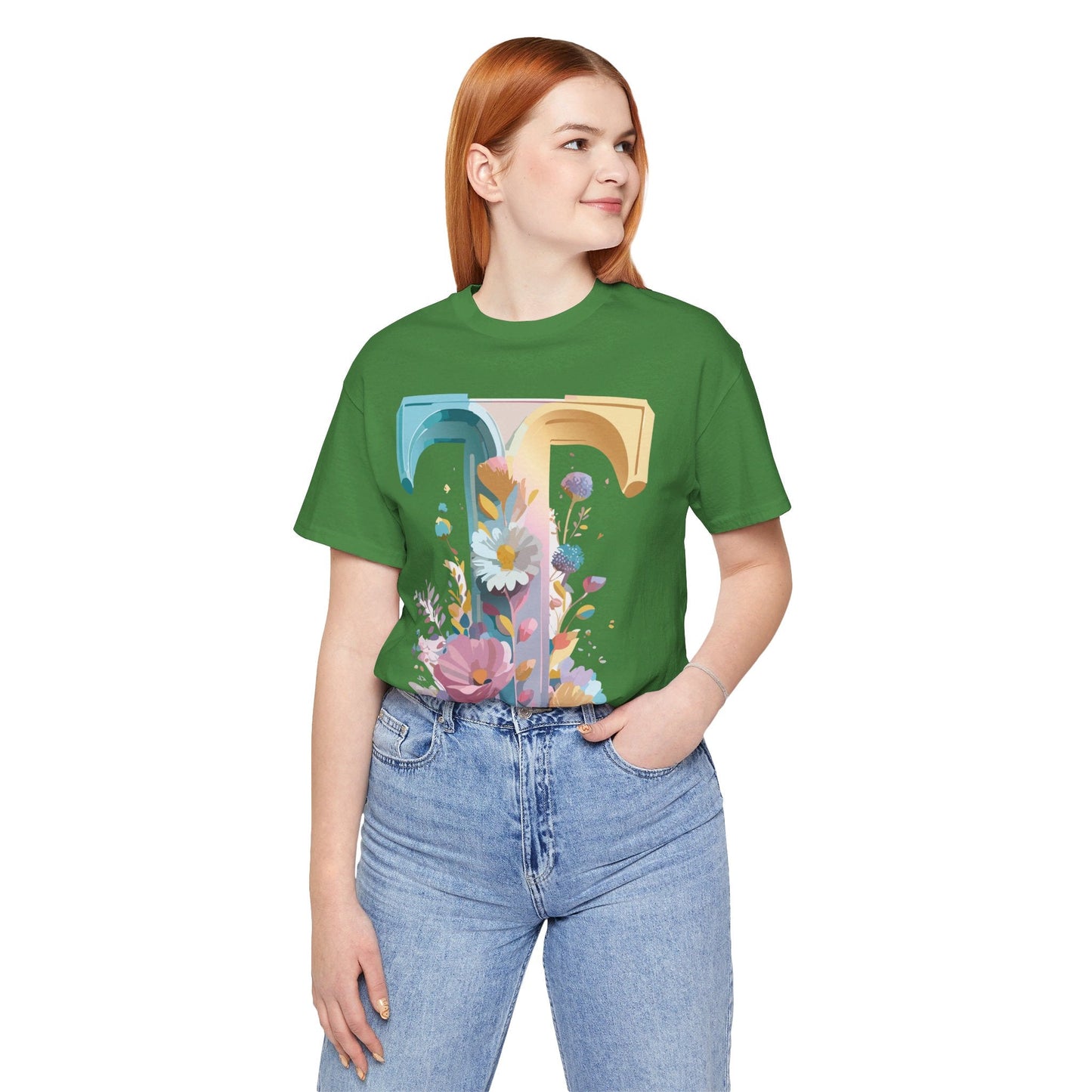 Unisex Graphic T Shirt Letter Shirt Adelpha Vintage Inspired Art Tee Short Sleeve