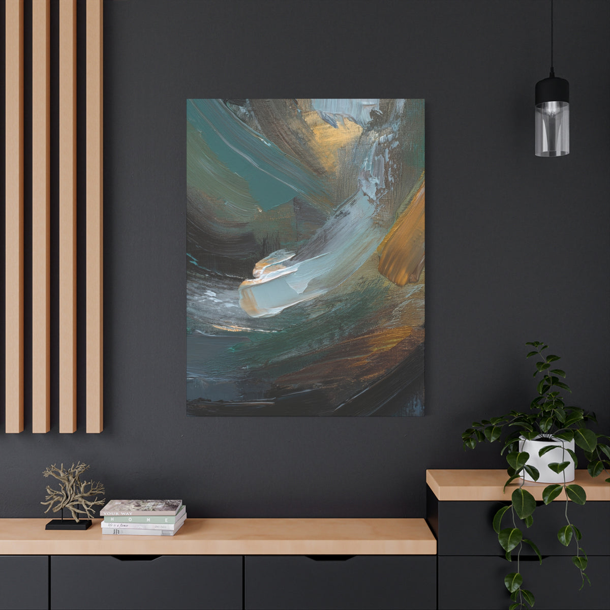 Abstract Oil Painting Print Canvas 20x24,20x30,24x30 24x32,24x36,30x40 32x48,36x48,40x60 Pine-Wood Inner Frame ABS-79
