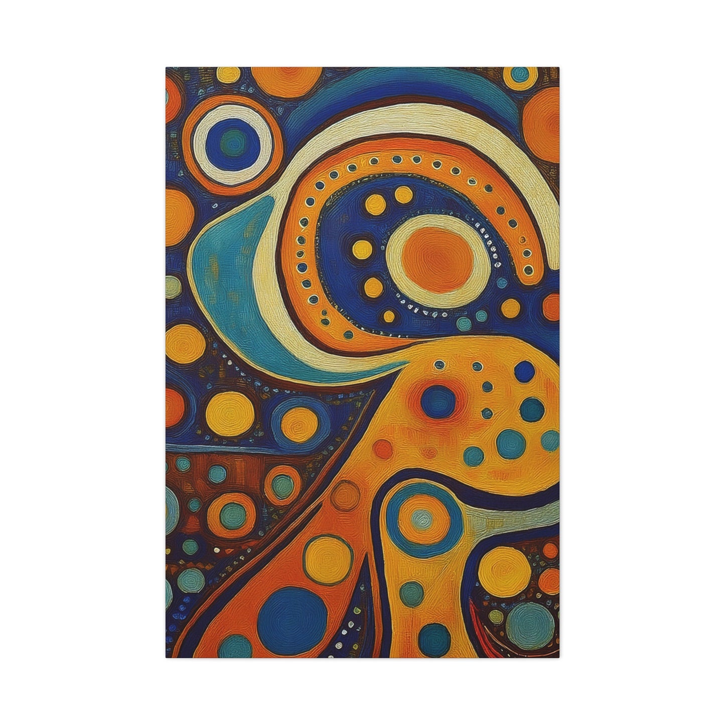 Abstract Oil Painting Print Canvas 20x24,20x30,24x30 24x32,24x36,30x40 32x48,36x48,40x60 Pine-Wood Inner Frame ABS-110