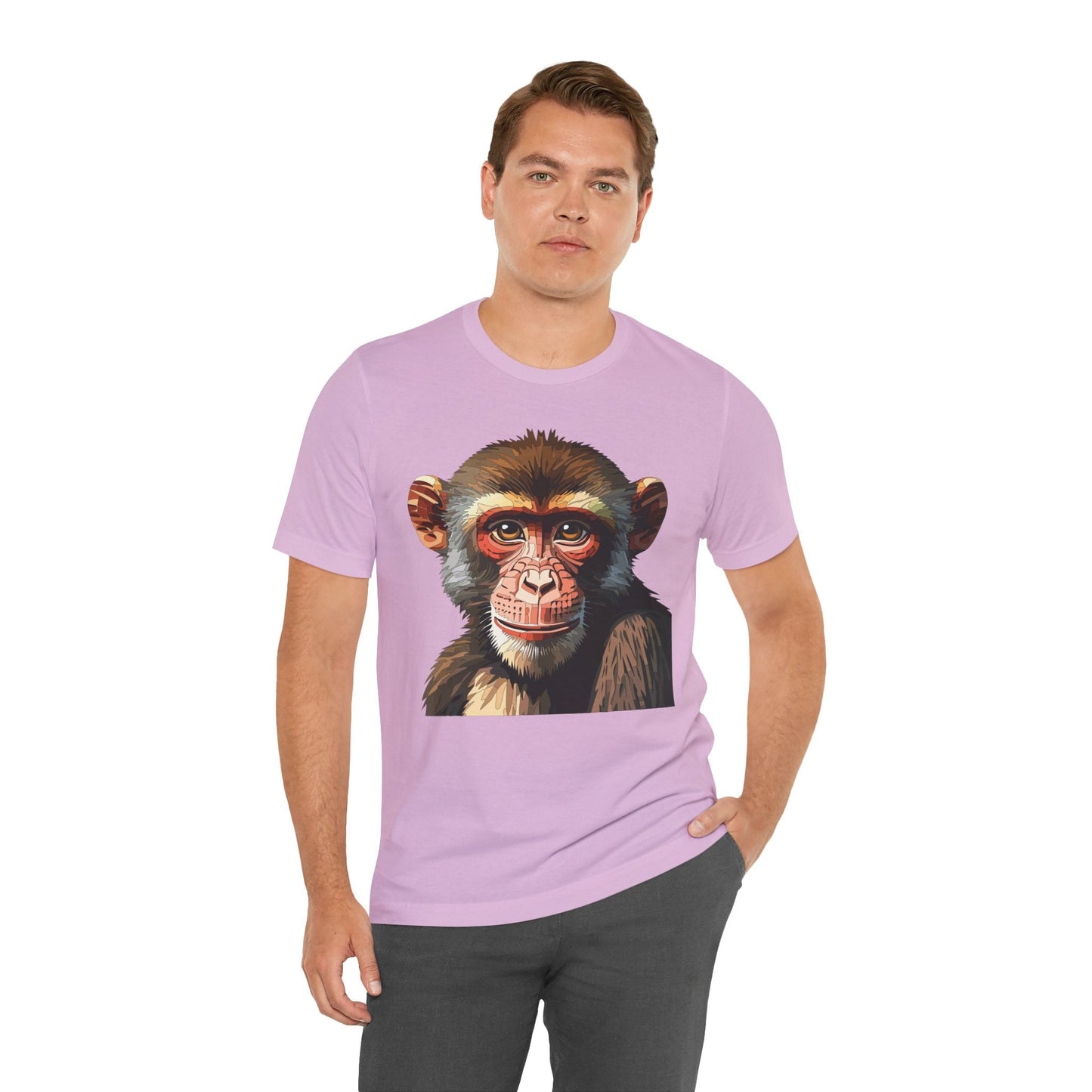 Unisex Animal Tee Shirt With Art Design Wildlife Graphic Gildan Softstyle 64000 Shirt