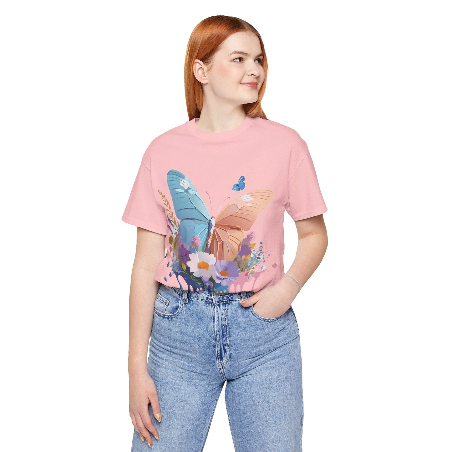 Butterfly Graphic Tee By Adelpha Unisex Vintage Inspired Art Shirt