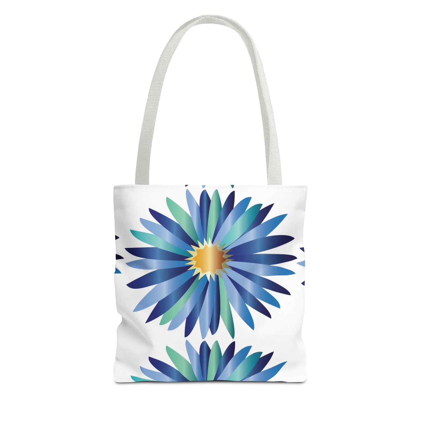 Canvas Bag with Floral Prints