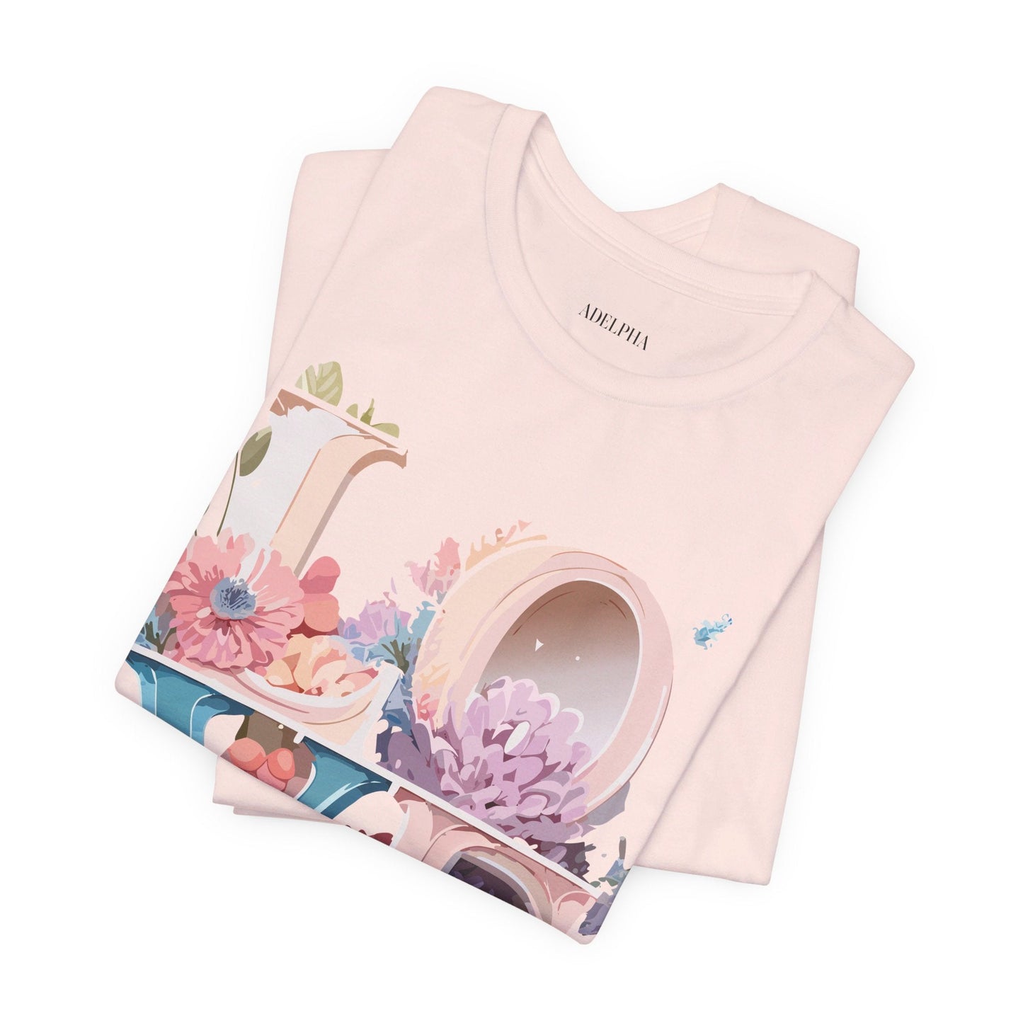 Adelpha Vintage Inspired Graphic T Shirt Unisex Jersey Short Sleeve Valentine Design