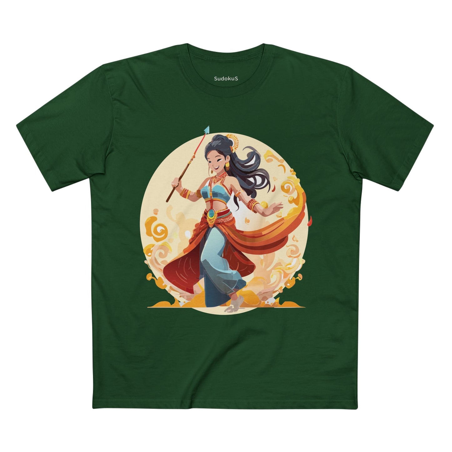 Dancer Graphic Unisex 100 Cotton Staple Tee 14