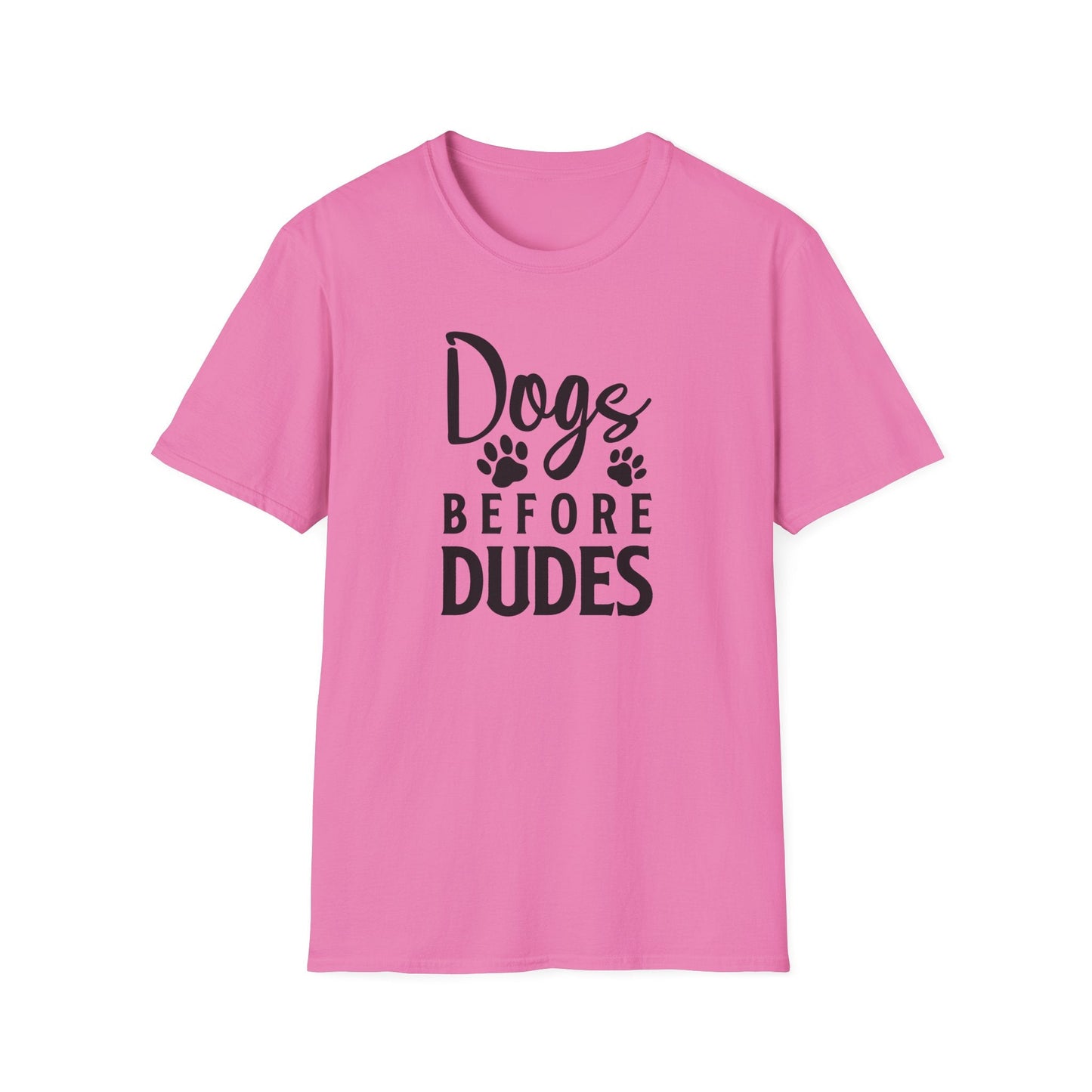 Dog Slogan T Shirts Funny Quotes Tee Unisex Softstyle Cotton Tee 100 Percent Ring Spun