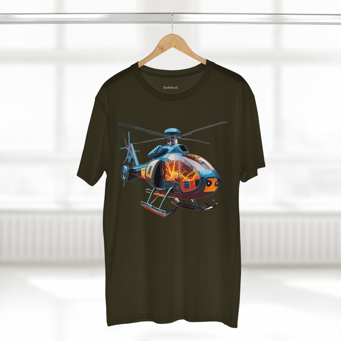 Chopper Graphic Unisex 100 Cotton Staple Tee 4