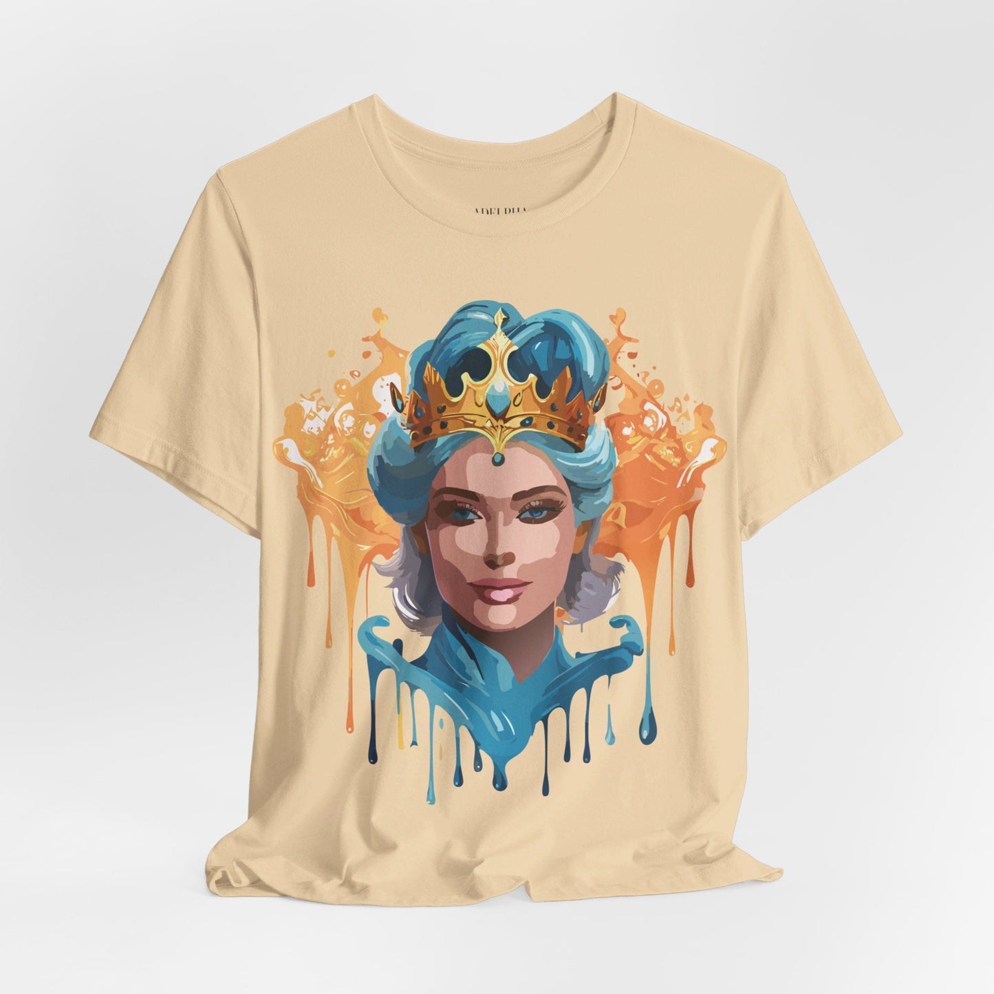 Queen Woman Portrait Graphic Unisex 100 Cotton Vintage Artwork Tee 17