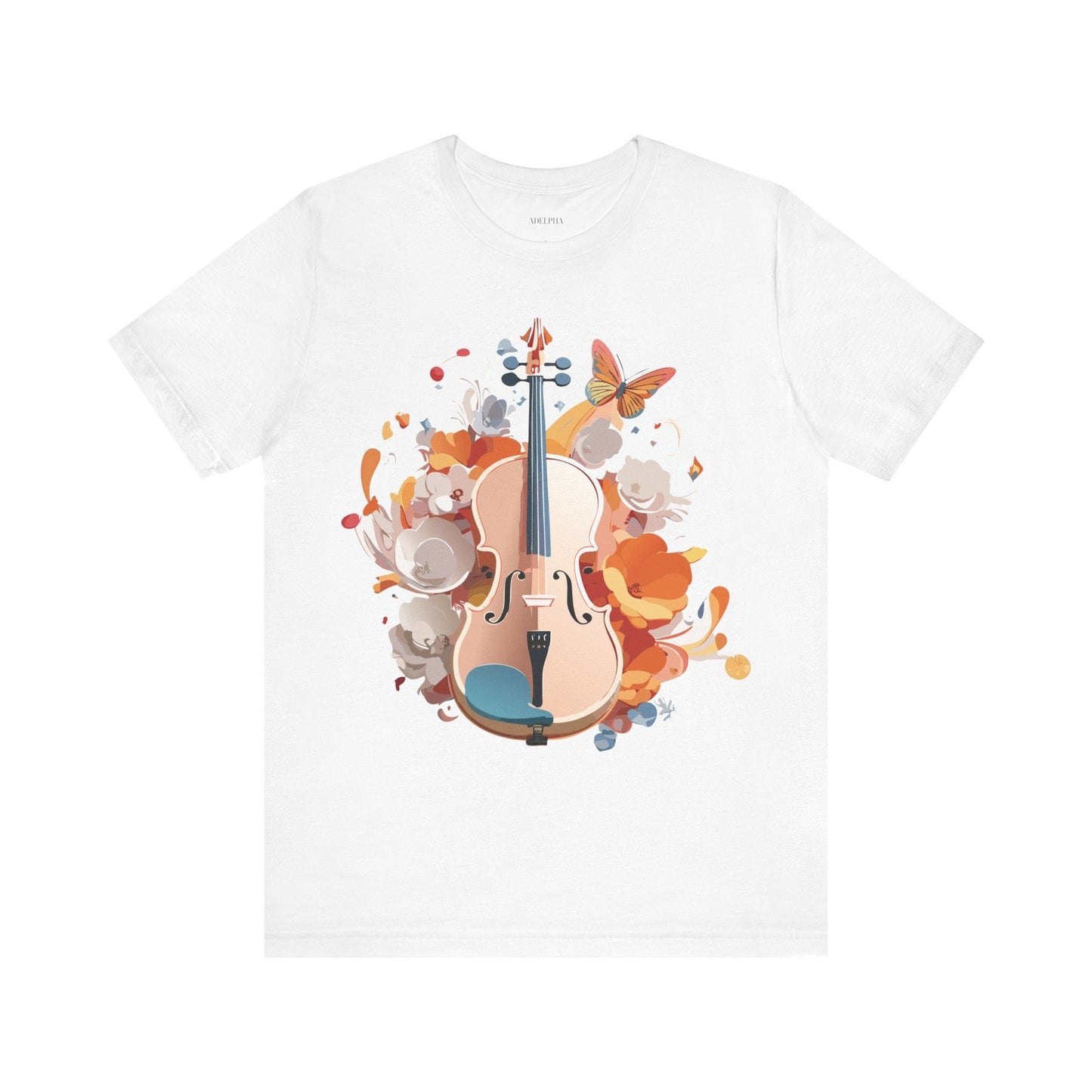 Adelpha Premium Vintage Inspired Graphic T Shirt Unisex Short Sleeve Art Design Tee