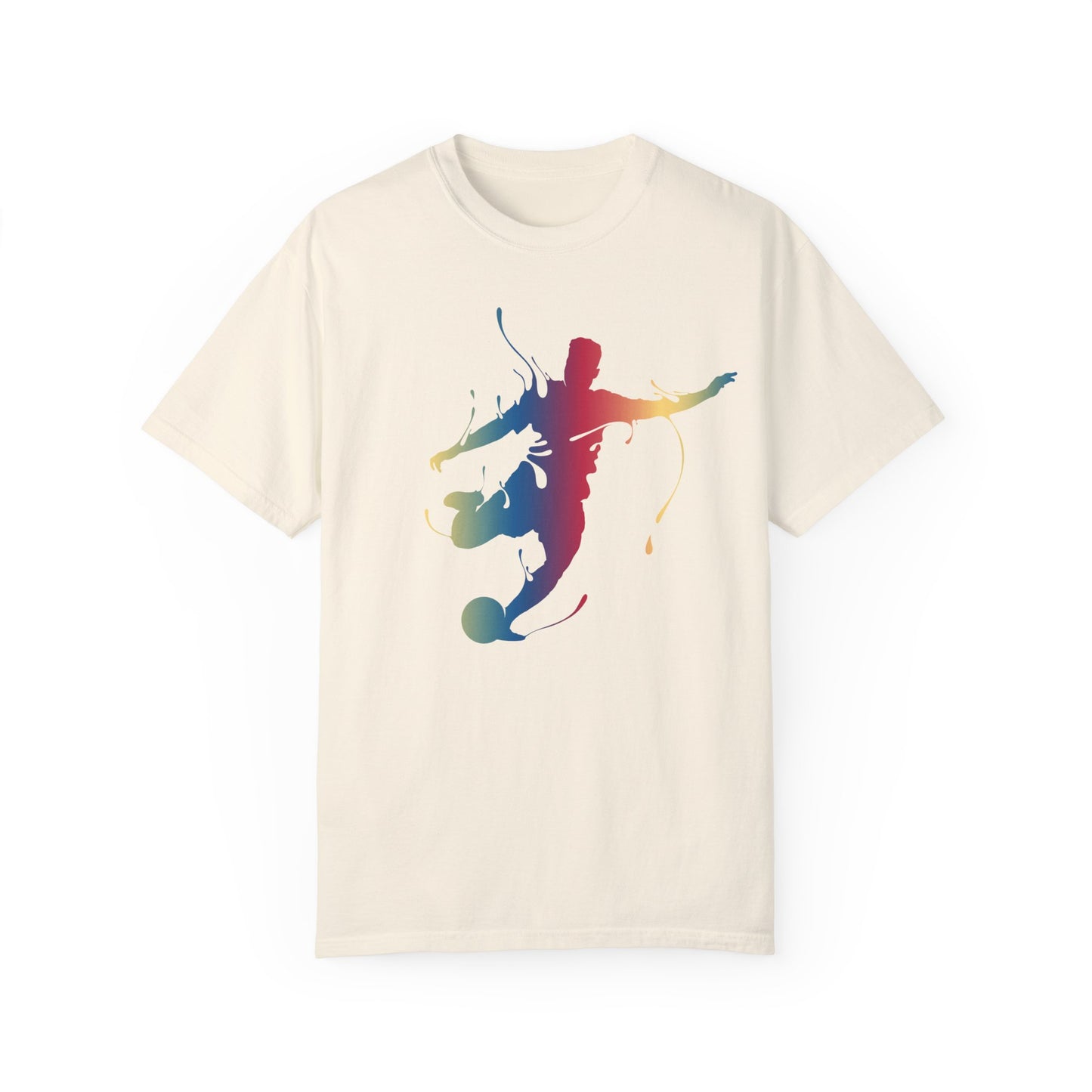 Unisex T-shirt with sports art design