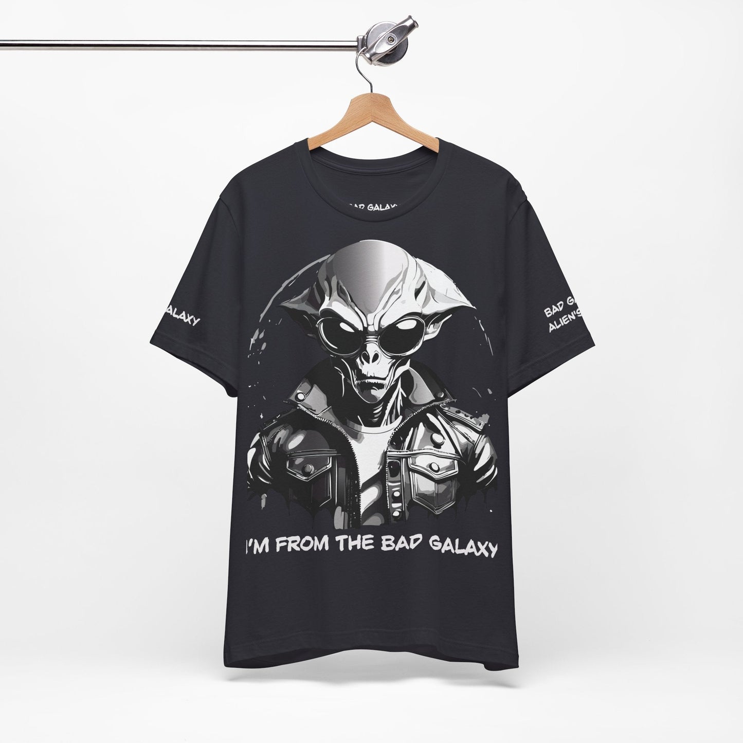 Alien Tee Shirt From Bad Galaxy Made To Order 100 Percent Cotton Lightweight Free Shipping