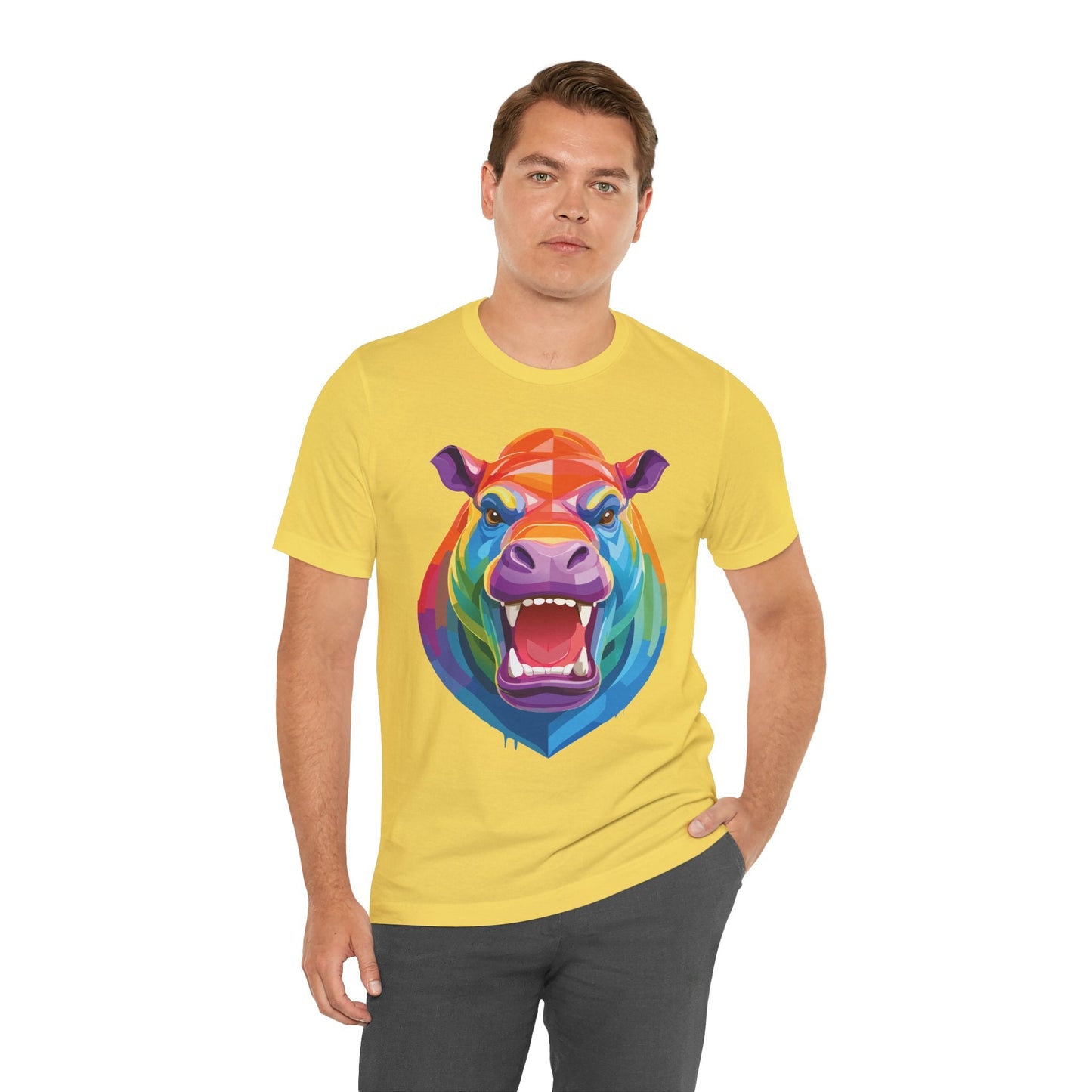 Unisex Animal Shirt with Animals Graphic Tee Art Design Wild Animals Shirt Tee for Everyone