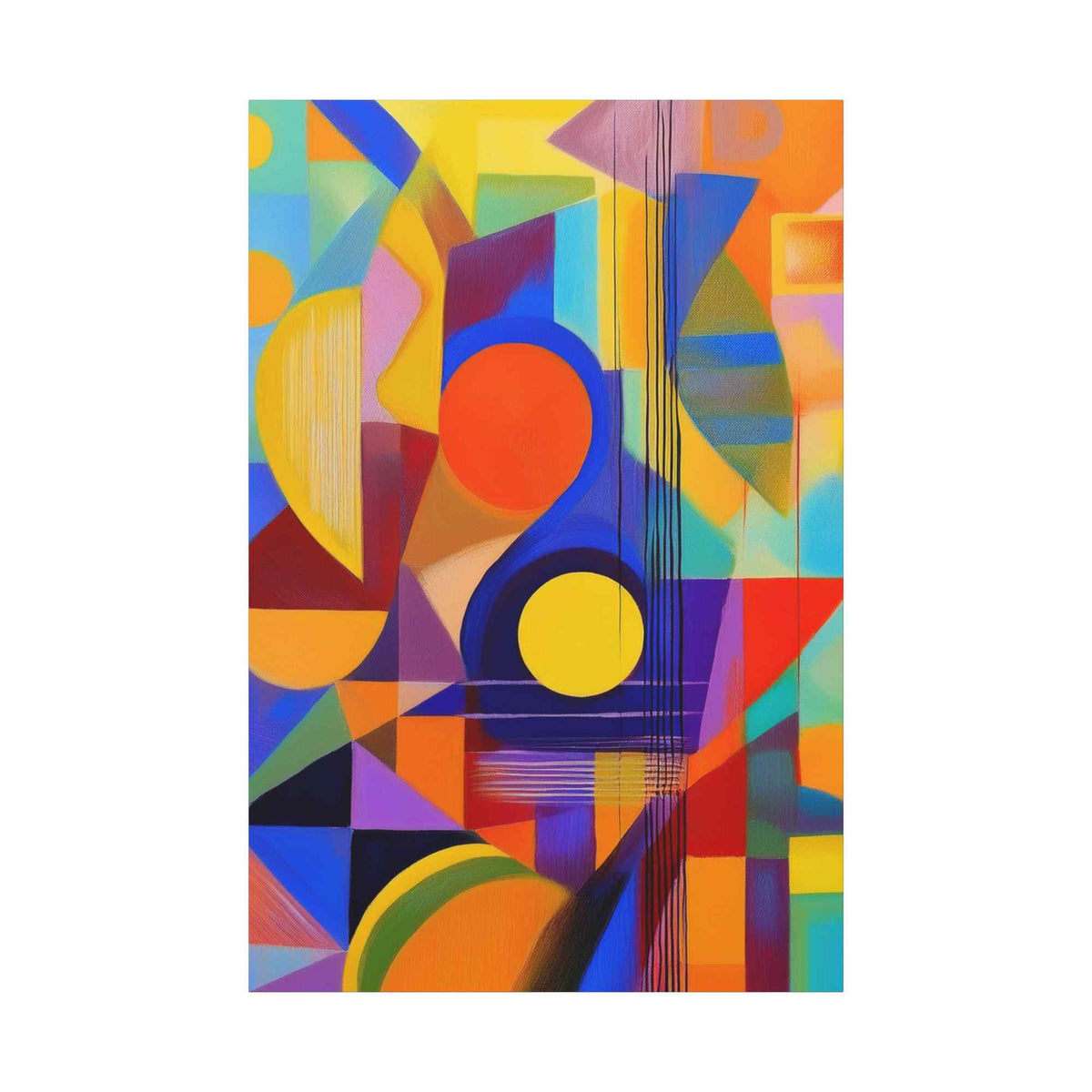 Abstract Painting Print Canvas 20x24,20x30,24x30, 24x32,24x36,30x40, 32x48,36x48,40x60 Pine-Wood Inner Frame ABS-9