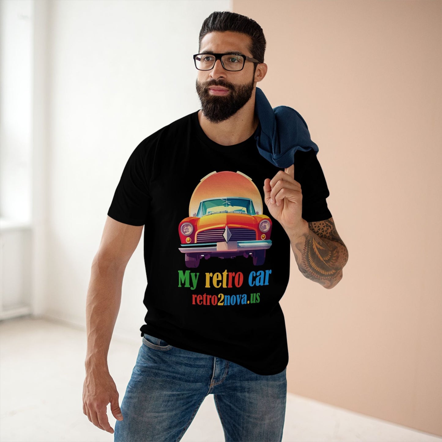 Retro Car Shirts Vintage Car Tee RC 10 Unisex Premium Cotton Art Design Soft Breathable Comfort