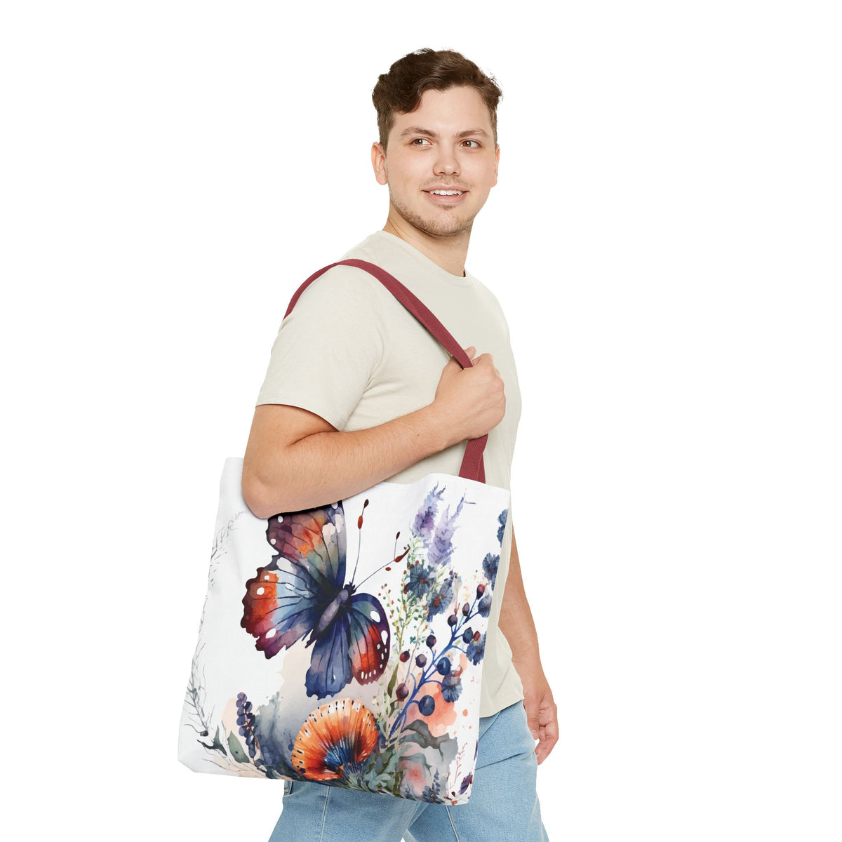 Butterfly Canvas Tote
