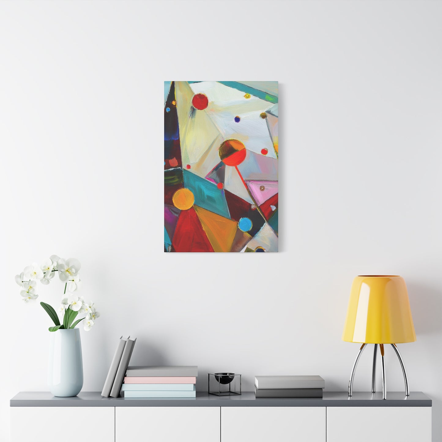 Abstract Oil Painting Print Canvas 20x24,20x30,24x30 24x32,24x36,30x40 32x48,36x48,40x60 Pine-Wood Inner Frame ABS-172