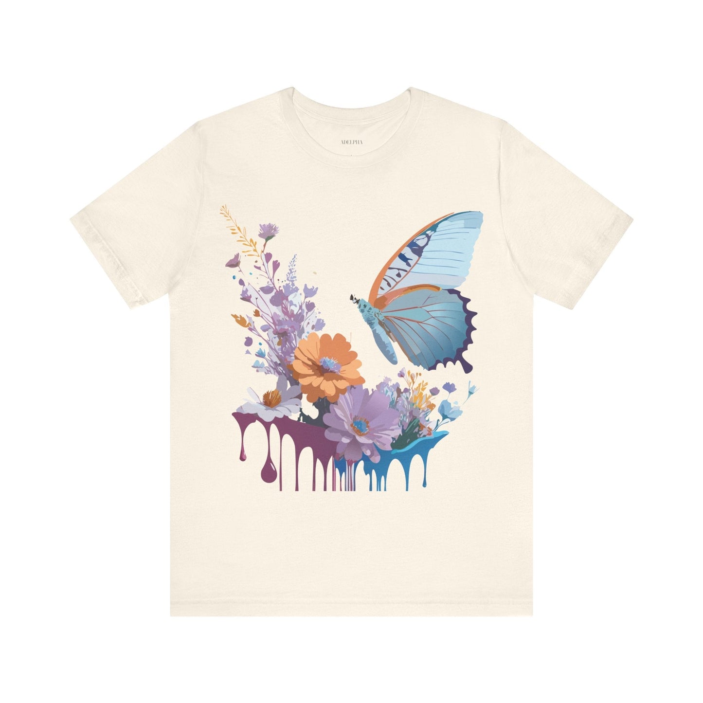 Adelpha Vintage Inspired Graphic Tee Unisex Short Sleeve Artwork